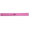 JAM PAPER Strong Aluminum Ruler - 12 Inch - Metal