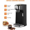 Single Serve Coffee Maker, Kcup Coffee Machine,Fast Brew, 8-12 Oz