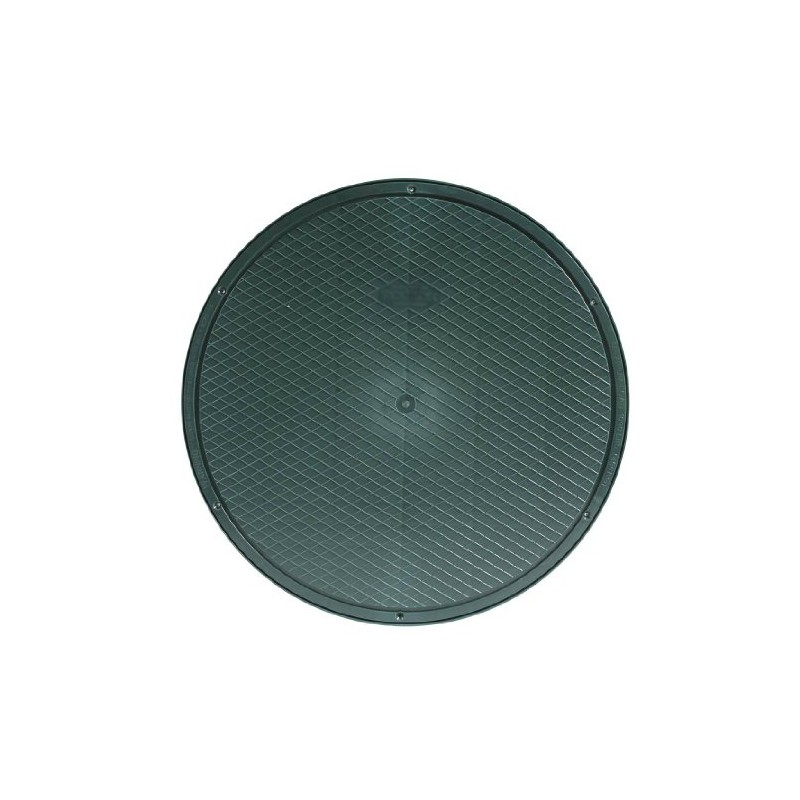 Storm Drain FSD-3017-CB 12-in. Round-Solid Lid for Catch Basin