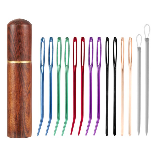 Large Eye Sewing Needles Set, Darning Yarn Sewing Thick Wool