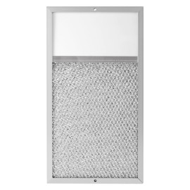 Range hood Filter with Light Lens Replacement for Broan R610027 SR610027 1568322 1568323 PM25WW PM25BL AL9245 Aluminum Mesh Grease Lens Range Hood Replacement Filter 7-5/8 x 14-1/8 x 3/8 Inch