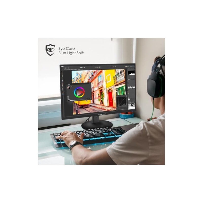 Sceptre 27-Inch Gaming Monitor, FHD 1080p, 100Hz, 1ms, DisplayPort, HDMI