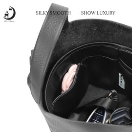 JLYZ Moon Fits for Picotin Bag Insert Organizer For Hermes(18,Black)