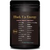 Keratin 7,500 mg Saw Palm 2,250 mg Zinc Supplement Black