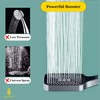 Square Shower Head with 3 Jet Modes Rain Shower Head