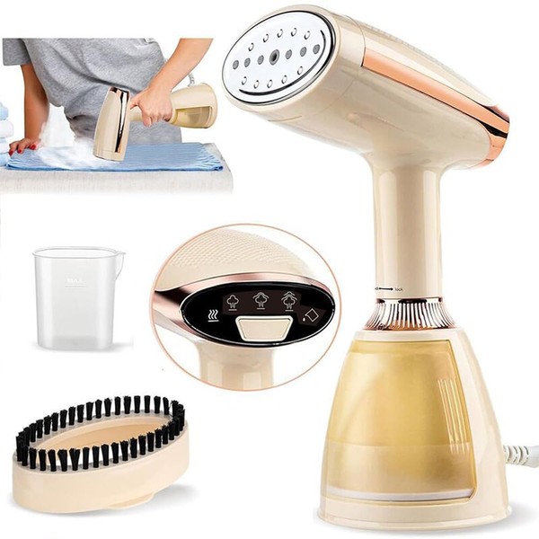Steamer For Clothes-Portable Handheld Steamer-15 Second Preheat, Three Power Levels-Up