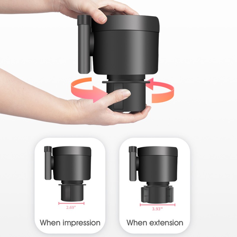 Car Cup Holder with Phone Holder Car Cup Holder Expander