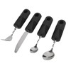4Pcs Weighted Utensils,180°Bendable Adaptive Utensils for Hand Tremors Parkinsons Patients