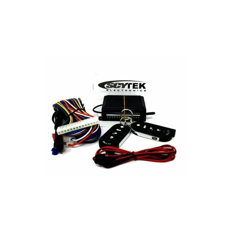 Scytek A15+ Keyless Entry Car Alarm Security System w/Shock Sensor
