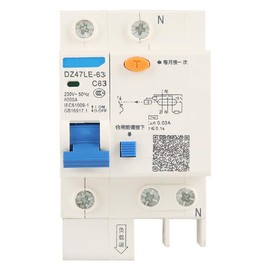 DZ47LE 32 1P + N 30mA Miniature Residual Current Circuit Breaker 230V 63A Highly Reliable FI Circuit Breaker for Technical Construction