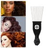 3Pcs Afro Combs, Professional Metal African American Hair Comb for