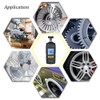 Digital Tachometer Handheld Contact Motor Tachometer LCD Speedometer Tach RPM