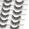 3D Clear Band False EyeLashes Soft Faux Mink Lashes Wispy