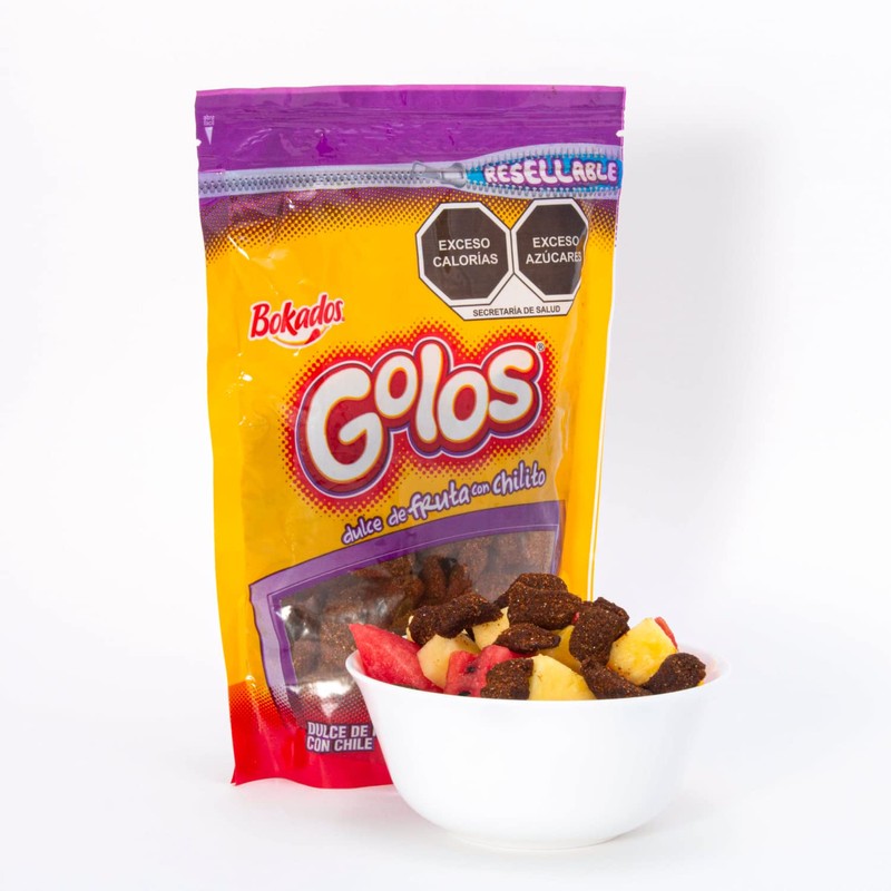 Chilitos GOLOS Tamarindo Dulce de Fruta Bolsa 490g
