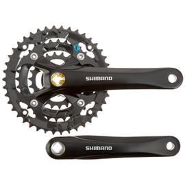 SHIMANO M361 Hybrid Crankset (Black, 175mm X 42/32/22T)
