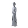 Alpine Corporation 32" Tall Cement Standing Buddha Outdoor Garden Statue,