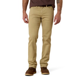 ARIAT Men's M7 Rocker Stretch Grizzly Straight Jean, Dark Khaki, Size 34L x 34W