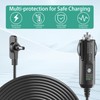 Replacement for Shark FlexBreeze Fan On-The-go 12V Car Charger Compatible