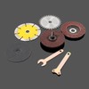 8 Piece Disc Grinder, Replacement Blade, Cutting Whetstone, Grinding Whetstone,