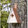Swiss Chalet Bird House – Pure Copper Roof by Good