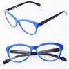 Corinne McCormack Marge Women's Reading Glasses Cat Eye Blue (Blue,
