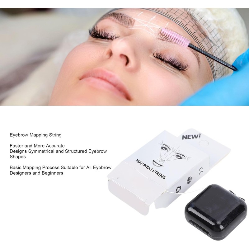 Pongnas Hilo de Mapeo de Cejas, Hilo Medidor de Microblading