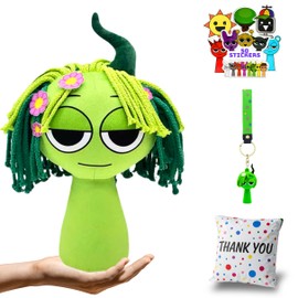 Plush Toy – 12” Premium Stuffed Character Doll with 50 Stickers & Gift Bag | Soft Plushies for Kids Room Decor, Cuddling, or Play | Choose Sky, Pinki, Oren, Simon, Mr. Fun Computer & More
