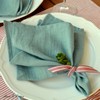 Set of 4 Linen & Cotton Stonewashed Napkins ANTEA, 100%