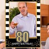 JeVenis 80 Photo Booth Frame 80 Birthday Photo Frame 80