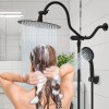 hibbent Shower Head Combo High Pressure Rainfall Shower Head with
