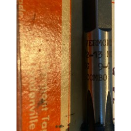 VERMONT 1/2-13 HSS COMBO TAP, 4 FLUTE PLUG TAP, COATED, VERMONT, USA, NEW