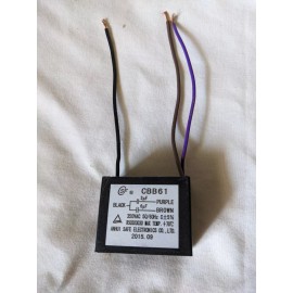 Anhui Safe Electronics CBB61 3uf+6uf 3 WIRE Capacitor