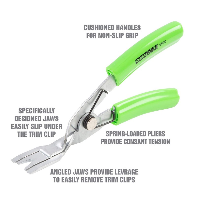 OEMTOOLS Clip Removal Pliers, Multi, One Size, 25930