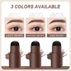 Eyebrow Stencil Set, Eyebrow Tattoo Waterproof Reusable Eyebrow Stamp and