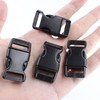 pson 60PCS 5/8 Inch Quick Side Release Buckles, Black Plastic