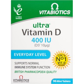 Vitamin D Tablets 400iu, Vitabiotics Ultra