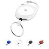 linie zwo ®, Pack of 10 Retractable Key Rings with