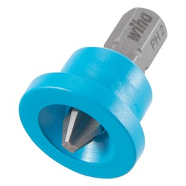 TREND SNAP/DWIPH2/2 25mm Long No.2 Phillips Insert Bits with Plastic Depth Collar for Drywall Screws, Silver