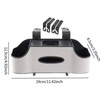 F Fityle Hanging Car Headrest Organizer with Tissue Box and
