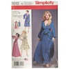 Simplicity Sewing Pattern 8013R5 Misses' Vintage 1970's Dresses', Paper, White,