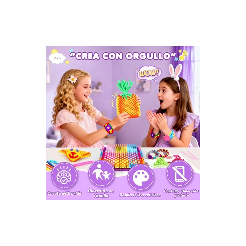 478 Piezas Kit Completo Telar Tejer
