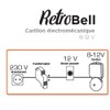 SCS Sentinel RetroBell Electromechanical Wired Doorbell