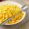 Corn Cob Peeler - Stainless Steel Corn Stripper Removes Kernels