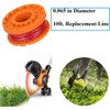Worx Replacement Trimmer Line - 0.065 Edger Spool for Electric