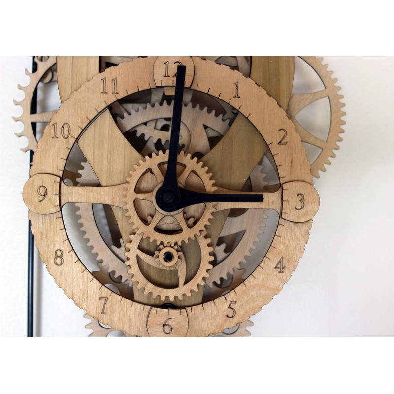 Abong Vera Wooden Crafted Clock Kit | Do-It-Yourself Project