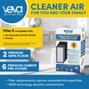 Veva HEPA Filter E Replacement (2 Pack) Compatible with Germ