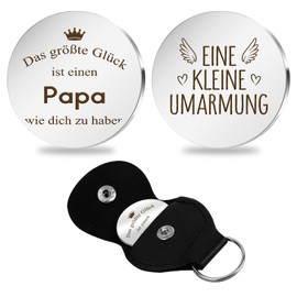 Fodfgxf Father's Day Gift for Dad, Dad Gift, Birthday, Expectant Dad Gift, Gifts for Dad, Dad Gift, Lucky Charm, Dad, Best Dad Gifts
