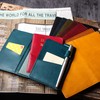 Boosters Minervaliscio Passport Case, Bi-fold, Leather, Genuine Leather, Men's, 5.5