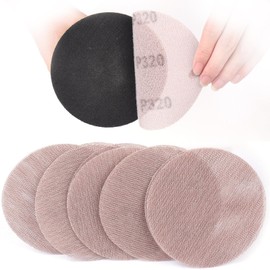 Sruhrak Mesh Sanding Discs 125 mm, 50 Pcs Efficient dust removal Sanding Pads 320 Grits Hook and Loop Net Sandpaper for Drywall Sander Random Orbital Sander