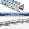 CNQLIS 1 PCS Strut Channel Connector Extend Bracket, U Shaped